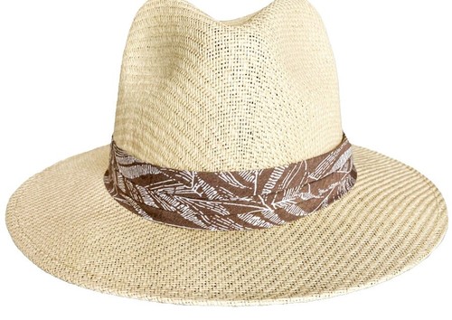 Panama Jack Straw Sun Hat Cowgirl Western Womens ONE SIZE  display picture 3