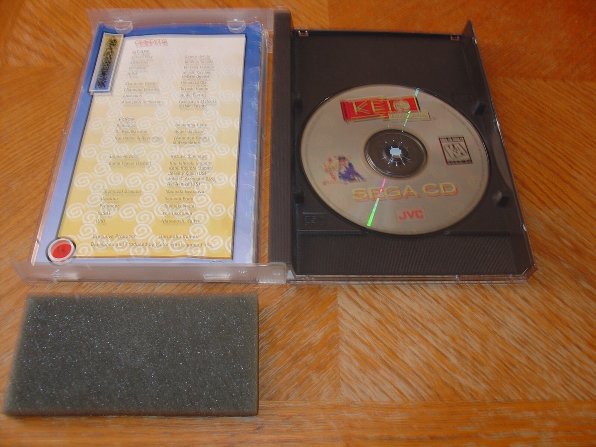 Keio Flying Squadron - Sega CD Complete in Box CIB Authentic