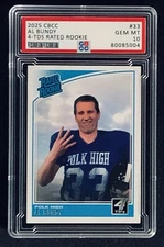 Al Bundy - 4 TD’s Rated Rookie ~ Polk High Custom Parody Card - Novelty Grade 10