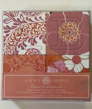 Anna Griffin Chipboard Alphabet Elegant Embellishments Evelyn RARE