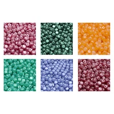 Rutkovsky 111-59008 Cube Pressed Beads Czech Glass 5x4mm Size 10g Pack