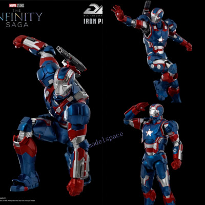 Threezero 3A Marvel Infinity Saga DLX Iron Patriot 1/12 PVC Action Figure