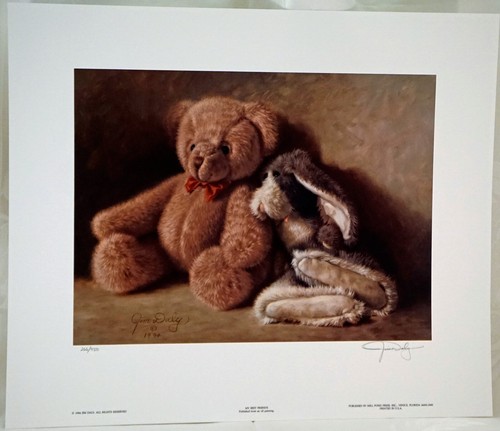 Jim Daly MY BEST FRIENDS Signed Limited Edition Print COA & Portfolio 266/950 - Picture 3 of 8