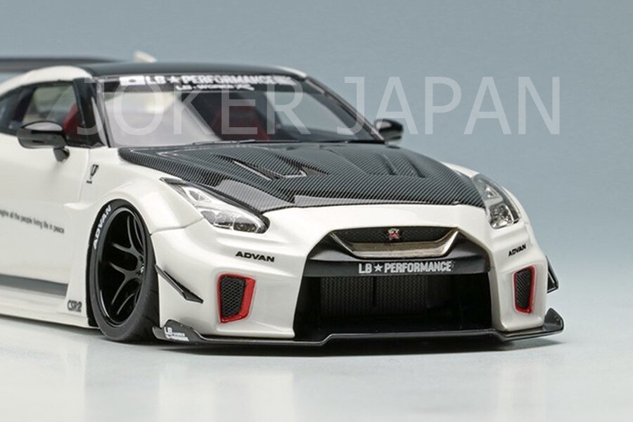 Make Up EIDOLON 1/43 LB-Silhouette WORKS GT 35GT-RR White