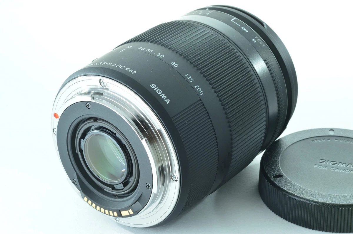 【Near Mint】Sigma 18-200mm F3.5-6.3 Contemporary DC Macro OS HSM Lens for Canon