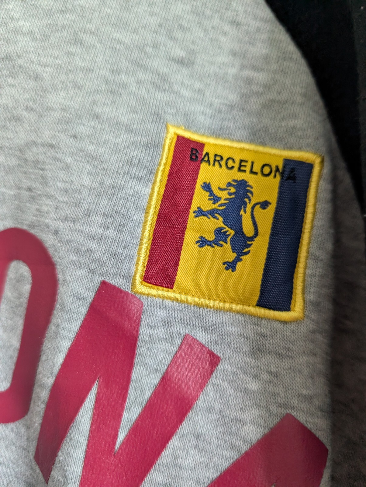 FC Barcelona UMBRO Rare Lionel Messi #10 Futbol Soccer Team Hoodie Size S Unique image 6