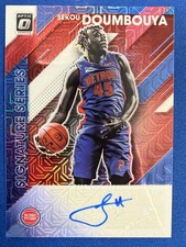 Sekou Doumbouya 2019-20 Panini Optic Choice Mojo Signature Series RC Auto SP 🔥