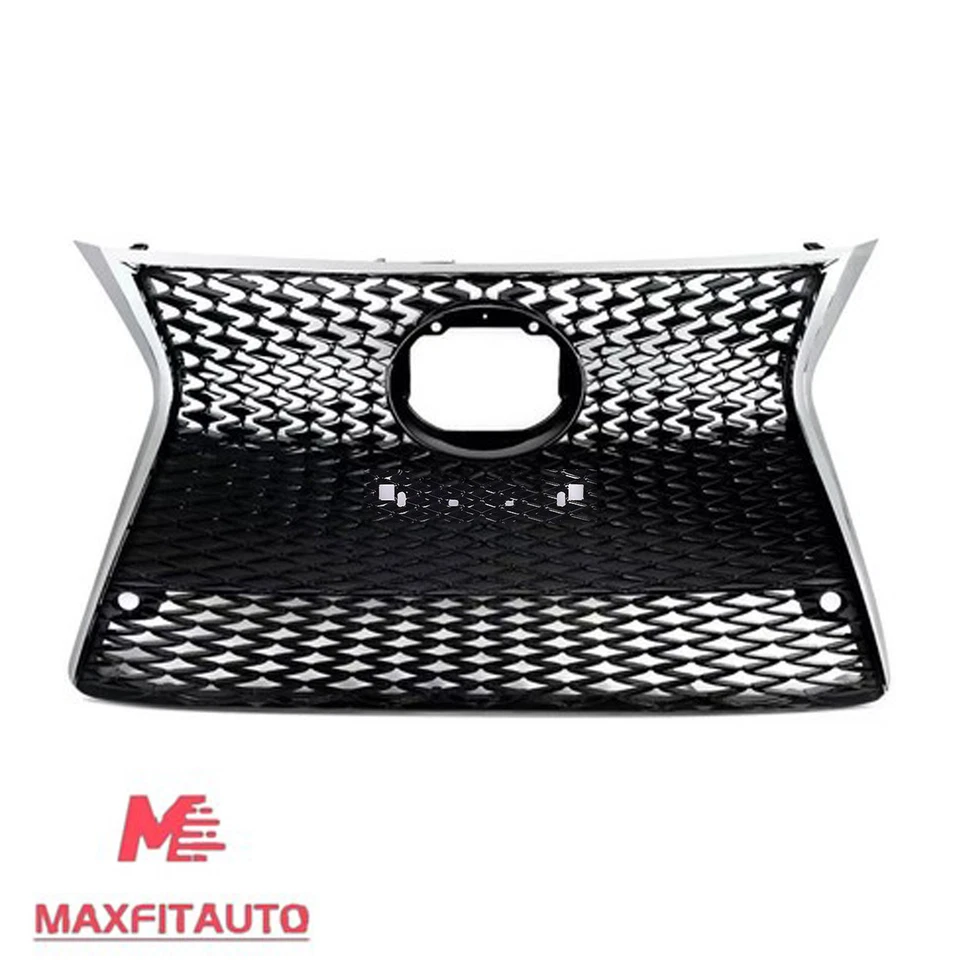 Front Bumper Grille W/Chrome Trim For Lexus IS200t IS250 IS350 F Sport 2014-2016 Foto 2 de 4