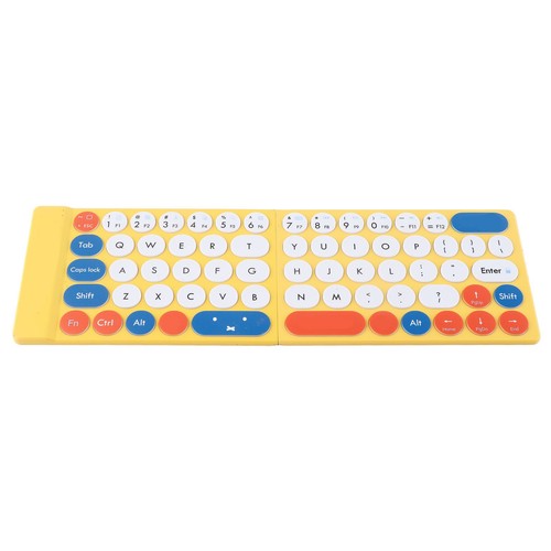 Kabellose Tastatur Kabelloses Faltbares Design 65 Tasten Leises Tippen KUI - Bild 16 von 17