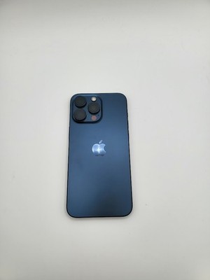 Apple iPhone 15 Pro Max - 1 TB - Blue Titanium (AT&T) Battery Health 86%