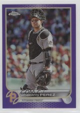 2022 Topps Chrome Update Purple Refractor Roberto Perez #USC58 0fp5