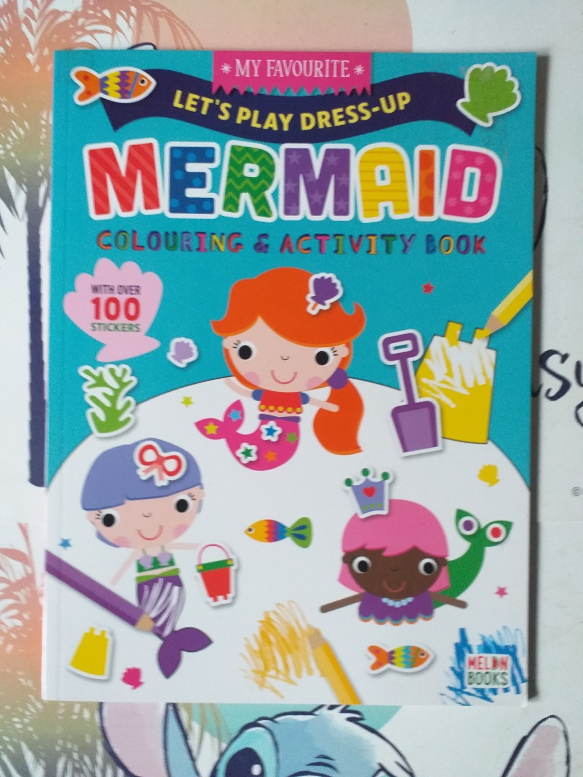 LET'S PLAY DRESS-UP MERMAID  COLOURING & ACTIVITY BOOK