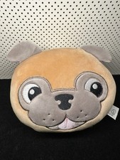 Smoosho’s Pals Pug Travel Pillow & Eye Mask Plush – 17 cm