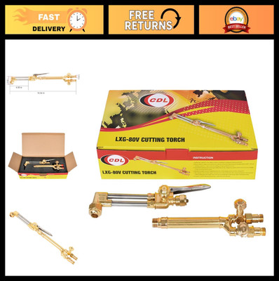 Medium Duty Oxy Acetylene Cutting Torch with Check Valve, V-Type, CA1350 Compati