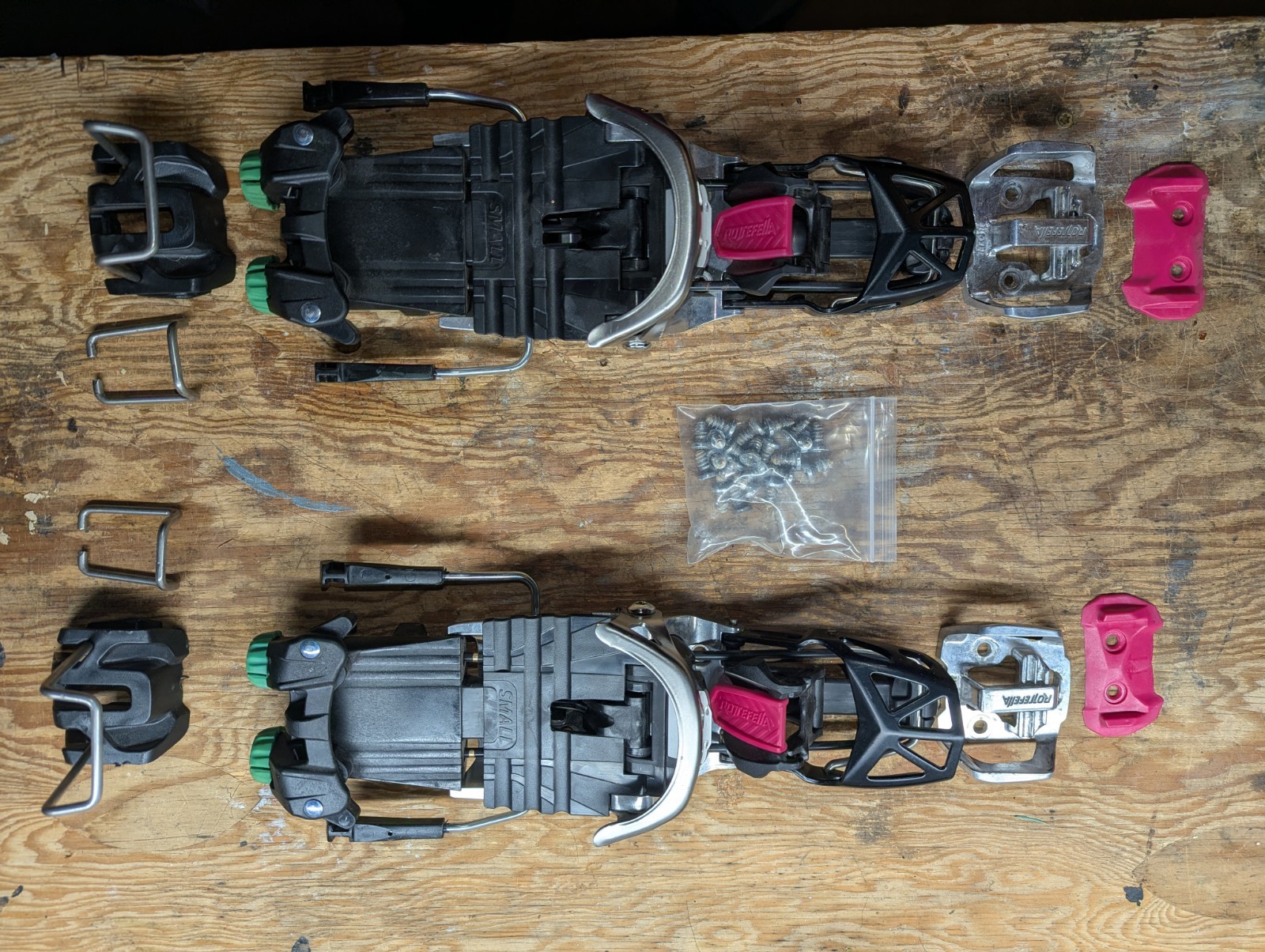 Rottefella Freedom NTN Telemark Ski Tele Bindings Size Small 2016