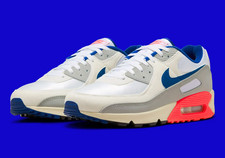 NEW Nike Air Max 90 Ultramarine QS Grey Blue White Red DS W/Rec