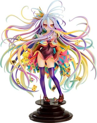 No Game No Life Shiro Emotomiya Yuu Art Works 1/7 Scale Plastic Painted Finished