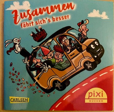 Pixi-Buch - Zusammen fährt sich`s besser