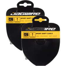 Pack of 2 Jagwire Sport Shift Cable 1.1x 3100mm, Stainless, / Tandem