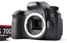 Canon EOS 70D Top-MINT 2,550 Shots 20.2MP Digital SLR Camera Body Barely Used