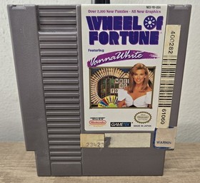Wheel of Fortune: Featuring Vanna White NES "Not Working"
