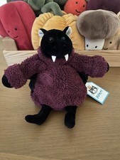 Jellycat Poloneck Peeker Bat With Tag Retired