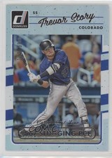 2017 Panini Donruss Stat Line Career 113/500 Trevor Story #90 6we
