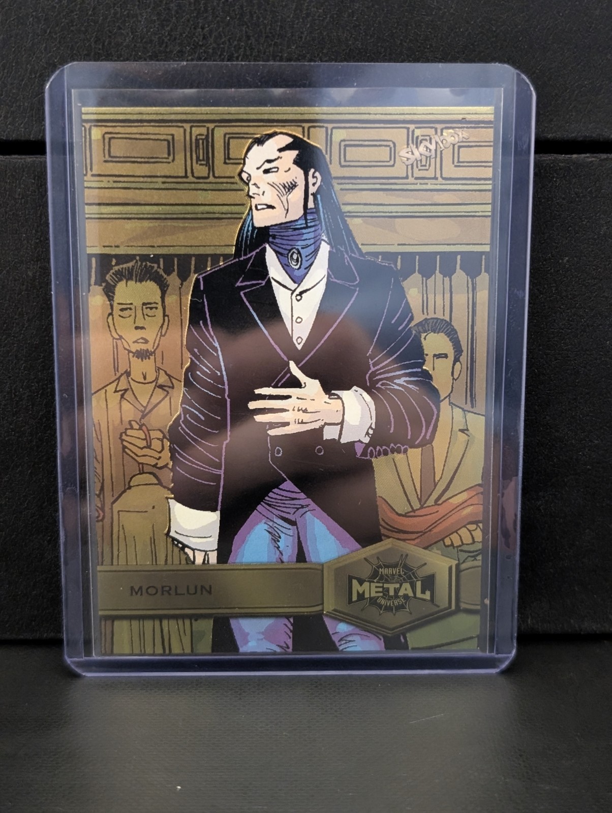 2021 Skybox Marvel Metal Universe Spider-Man #157 Morlun Yellow FX