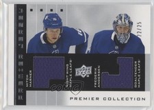 2019 Premier 2019-20 Upper Deck Update 22/25 Mitch Marner Frederik Andersen 0c3