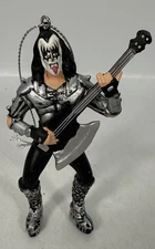 Vintage 90’s Kiss Ornament Gene Simmons with Axe Bass KS2111 98