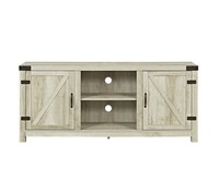 Manor Park Modern Farmhouse Barn Door TV Stand