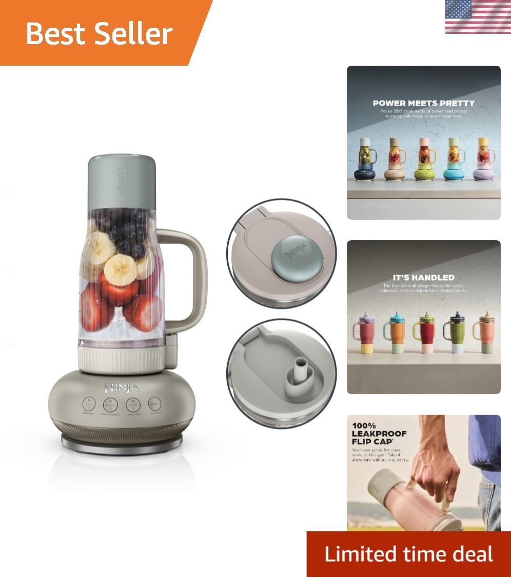 Personal Blender for Smoothies & Frozen Drinks | 26oz Travel