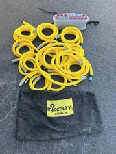 Injectidry HP Drying System Kit – Hoses, Manifold, Caps & Carry Bag.