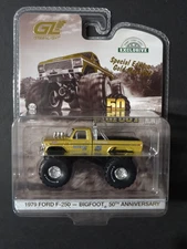 GREENLIGHT GOLD - 1979 FORD F-250 - BIGFOOT #1 - 50TH ANNIVERSARY MONSTER TRUCK