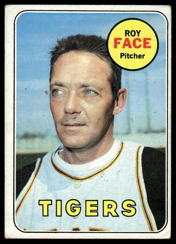 Roy Face #207 1969 Topps card