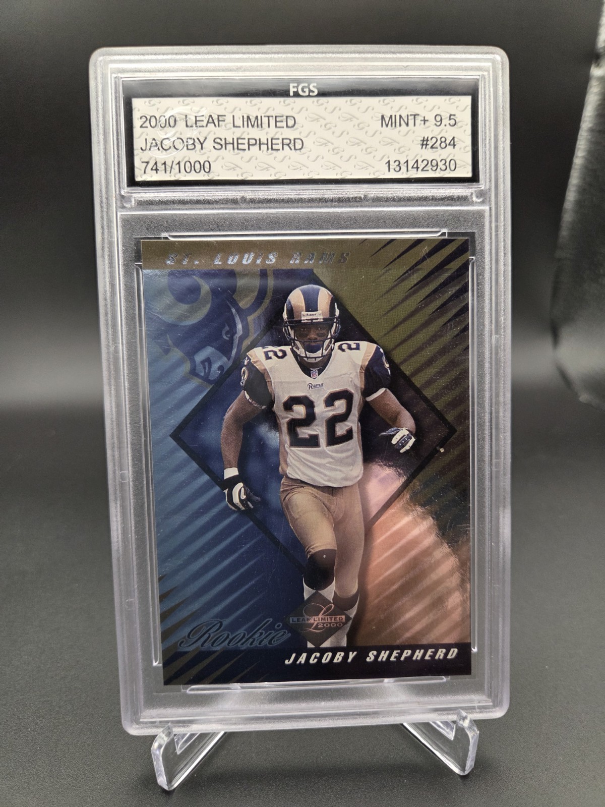 Jacoby Shepherd 2000 Leaf Limited - Rookie Jacoby Shepherd #284 /1000 (RC) for sale ...