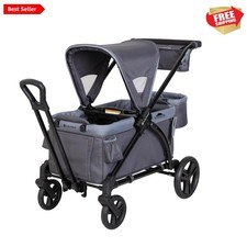 Expedition Plus 2-in-1 Stroller Wagon in Ultra Grey - Transform Your Outings