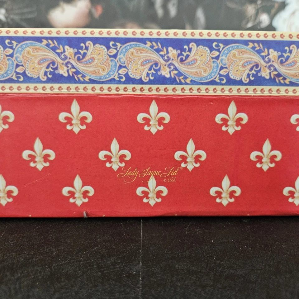 LADY JAYNE LIMITED Mango de Bambú Cartón Recuerdo Cartera Caja Roja - 2003 Foto 4 de 4