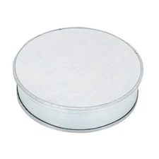 6 Inch Metal Tee Cap, Galvanized Steel Duct End Cap Dry Vent Cover