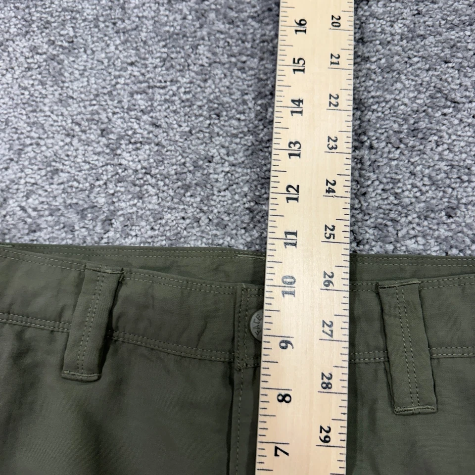 Pantalones Cortos The North Face Para Hombres 34 Verde Chino Ligero Exterior Senderismo Logo Bolsillo Foto 4 de 4