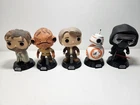 Star Wars Pop Lot Funko Bobbleheads Luke Han Solo Kylo Ren BB8 Admiral Ackbar