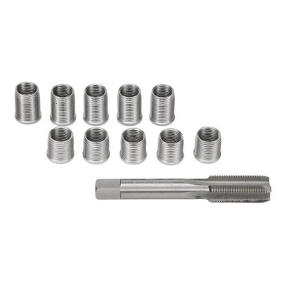 1Set Universal-Zündkerzen-Gewindereparatursatz mit M10x1.0 Gewindeeinsätzen A