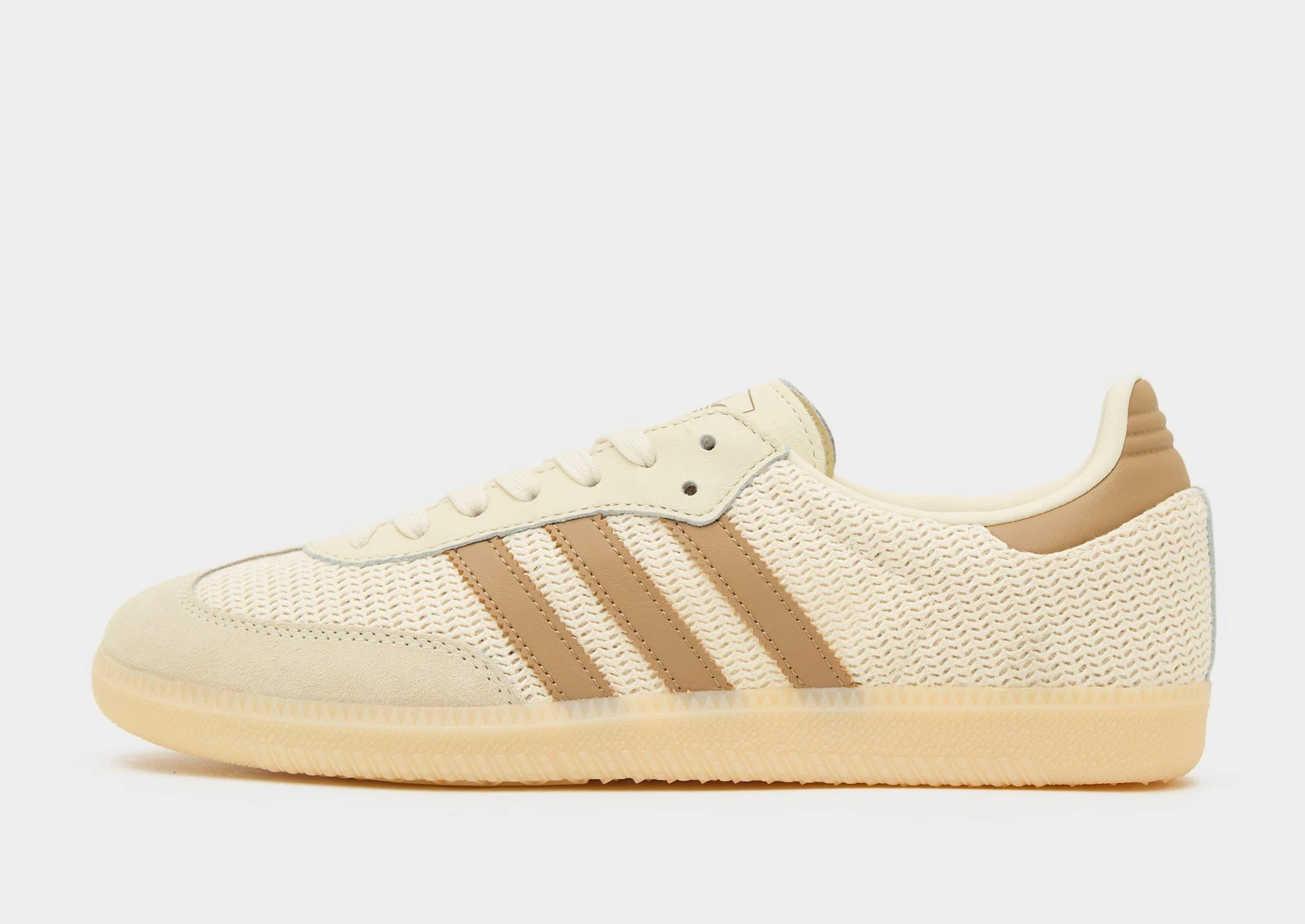 Adidas Originals Samba OG ® ( Men Sizes: UK 7 & 7.5 ) Cream White / Cardboard
