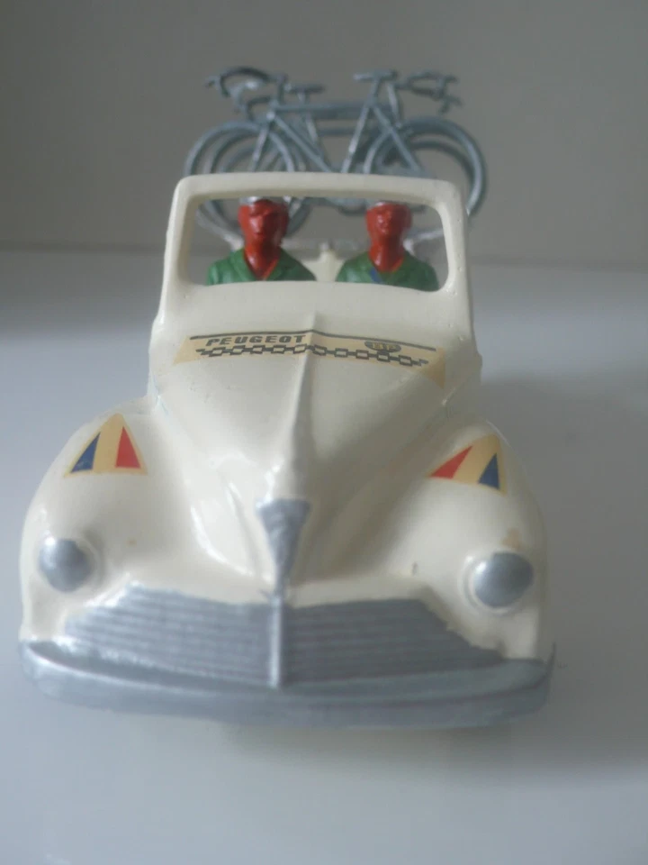 203 cabriolet PEUGEOT BP SALZA vintage Tour de France cycliste l'Equipe TDF - Photo 3/4