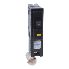 Square D by Schneider Electric Homeline 20 Amp Mini Circuit Breaker, 1 Pole, 120