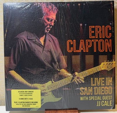 Eric Clapton Live in San Diego With J. J. Cale (Vinyl) - OPEN Minor Sleeve Damag