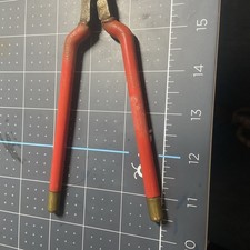 Vintage Curling Iron Manuelly Open Flame Heated