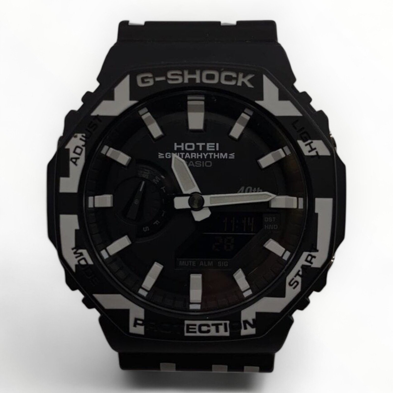 CASIO Ana-Digi Quartz Black Mens Watch 1.81