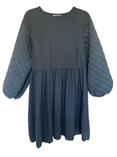 Zara Women’s Black Dress Size Small Long Sleeve Casual Officd