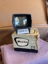 35mm Maxim Color Slide Viewer  2" x 2"  Made in Japan   Vintage